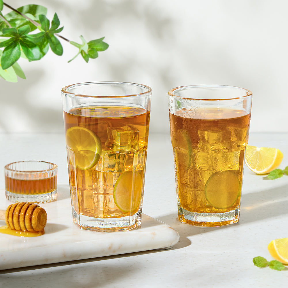Pure borosilicate Glass Tumbler, Set of 6, 305ml