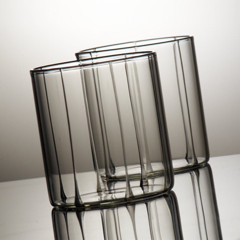 Bevel Cut Glass, Set of 6