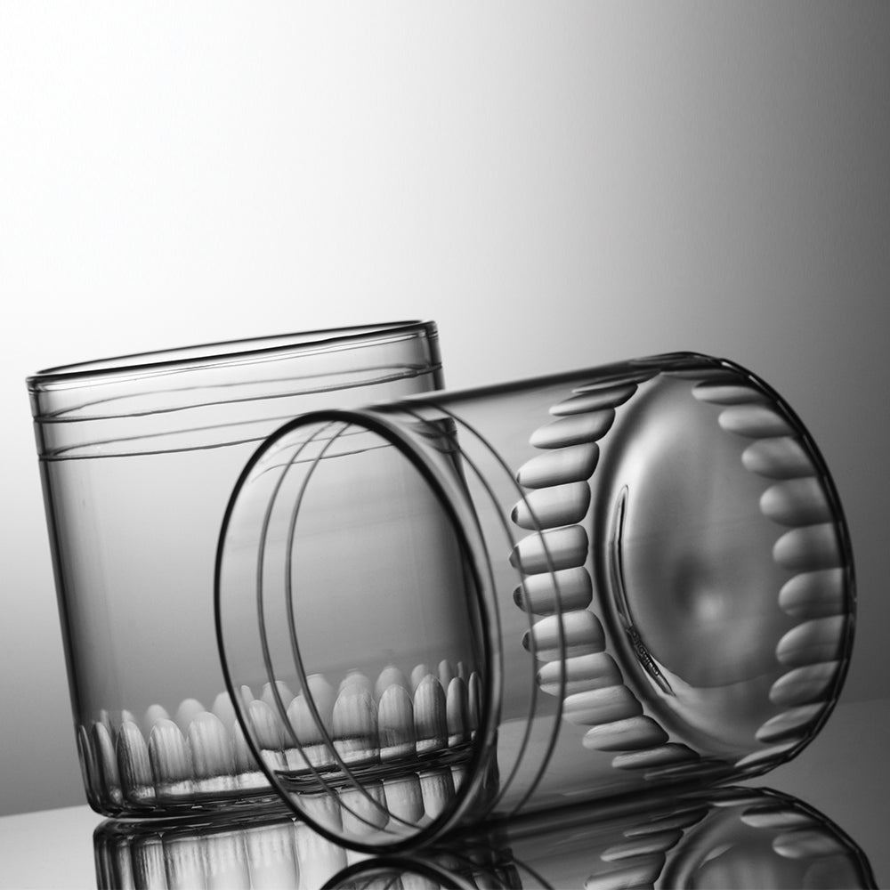 Classic lion pattern glass Set of 6