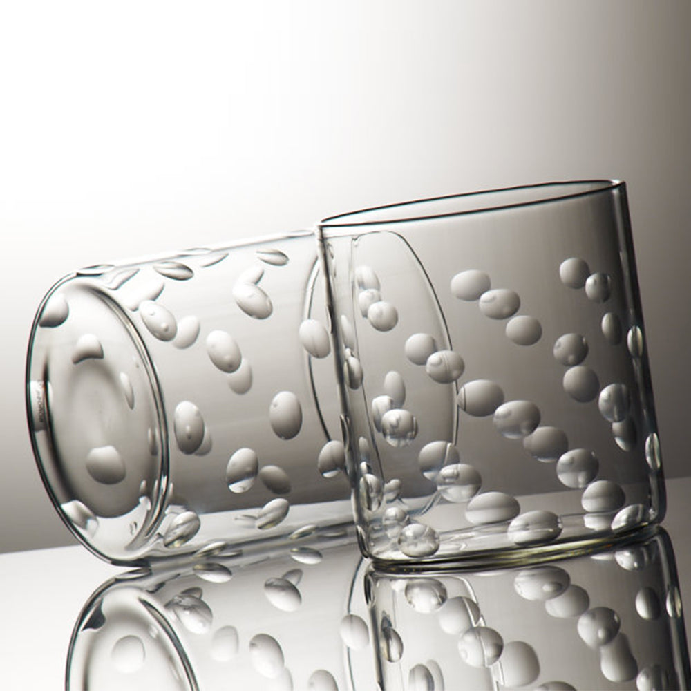 Polka Cut Glass, Set of 6