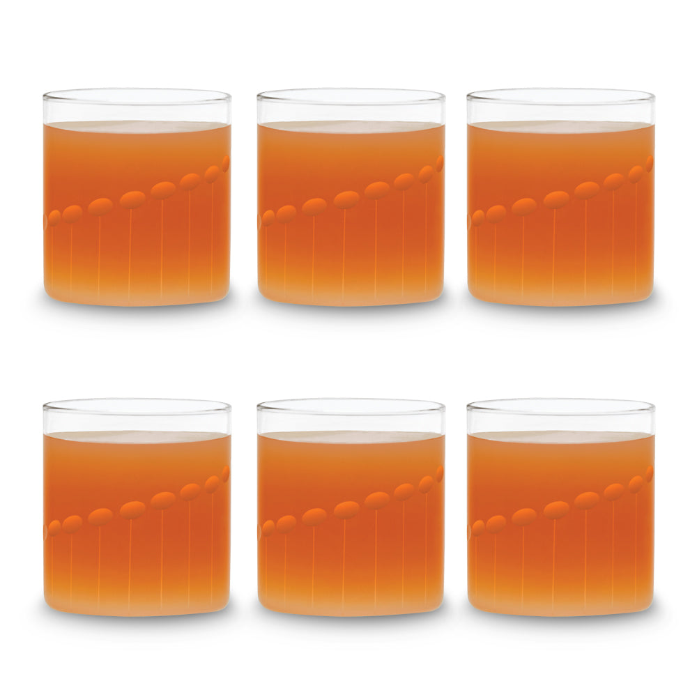 Swing Cut Glass Set of 6