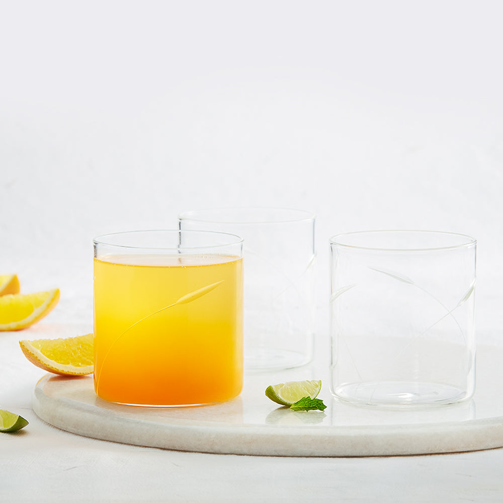 Swirl Cut Glass, Set of 6