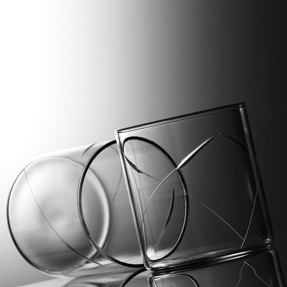 Swirl Cut Glass, Set of 6