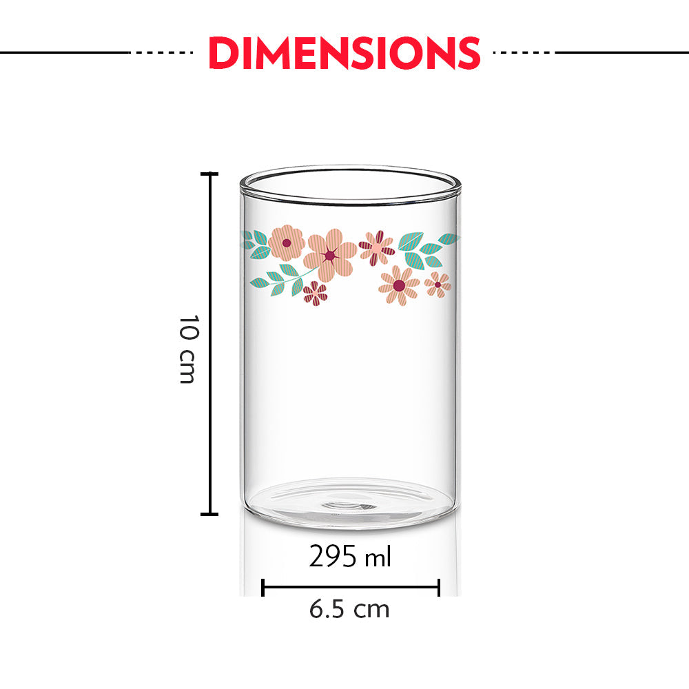 295ml Glass Set of 6