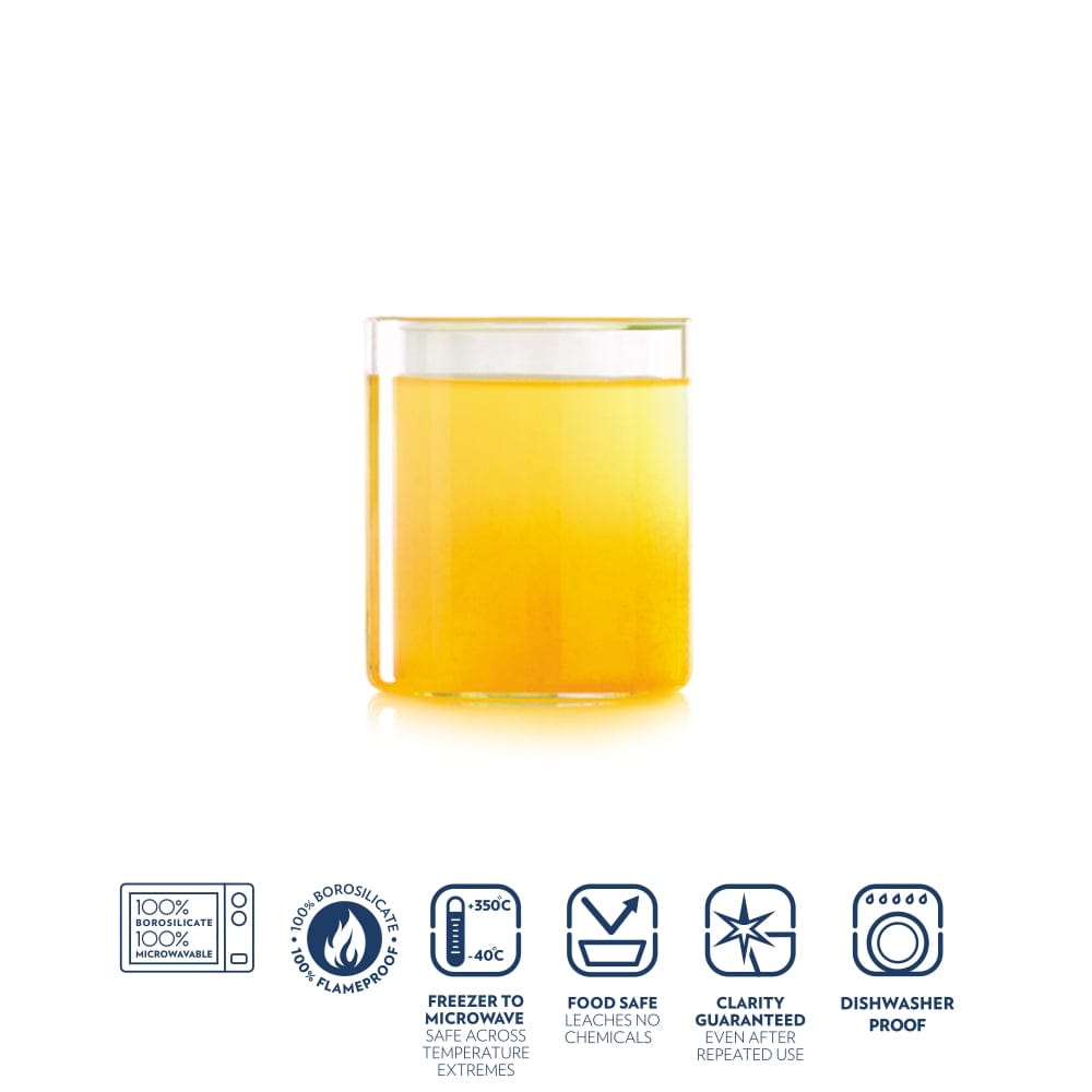 Squat Glass Set of 6, 205ml