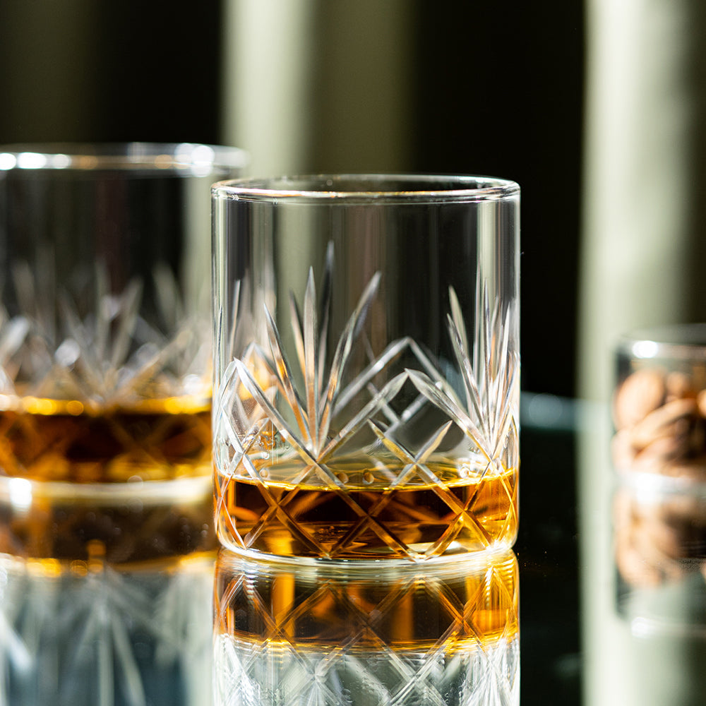 Whiskey Glass Set of 6, 350ml