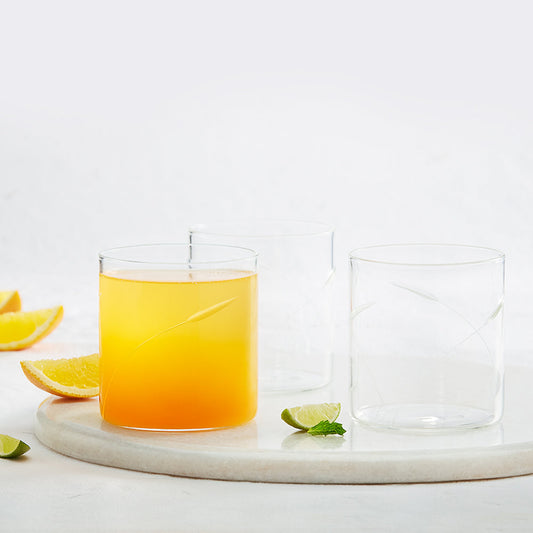 Swirl Cut Glass, Set of 6