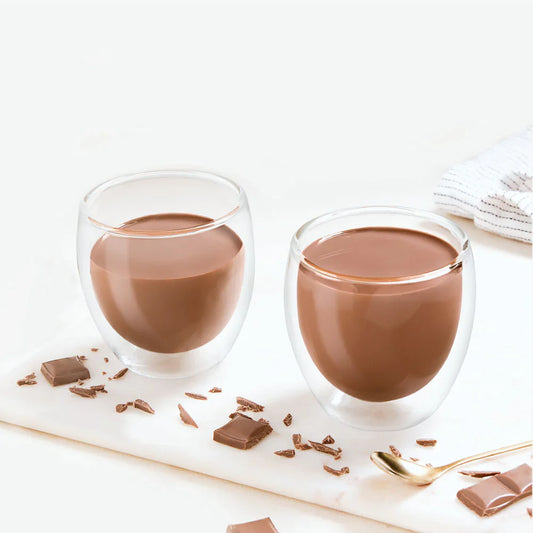 Double Wall Glass Tumbler, Set of 2, 300ml