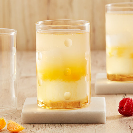 Polka dot glass Set of 6, 350ml
